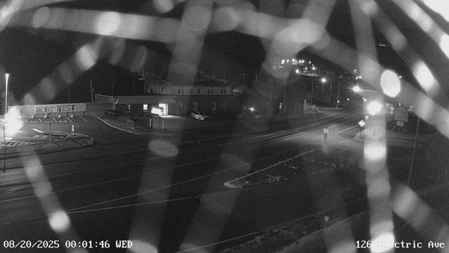 time-lapse frame, Electric Avenue - Lewistown webcam