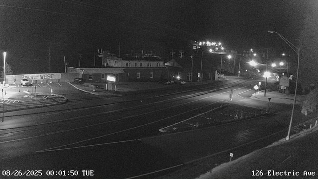 time-lapse frame, Electric Avenue - Lewistown webcam