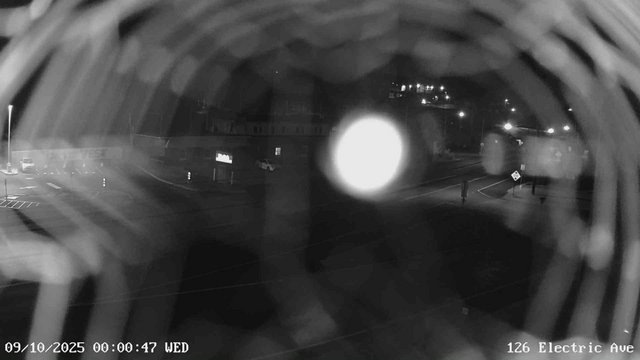 time-lapse frame, Electric Avenue - Lewistown webcam