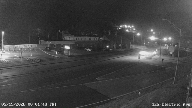 time-lapse frame, Electric Avenue - Lewistown webcam