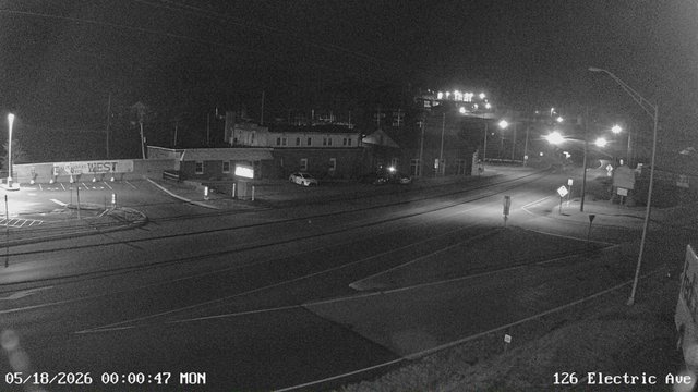 time-lapse frame, Electric Avenue - Lewistown webcam