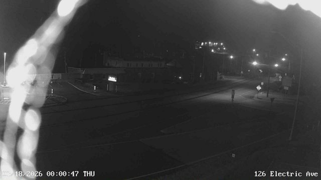 time-lapse frame, Electric Avenue - Lewistown webcam