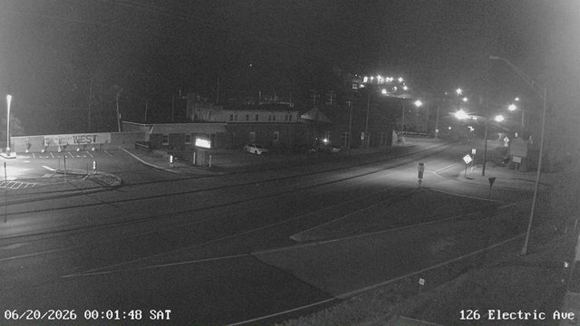 time-lapse frame, Electric Avenue - Lewistown webcam