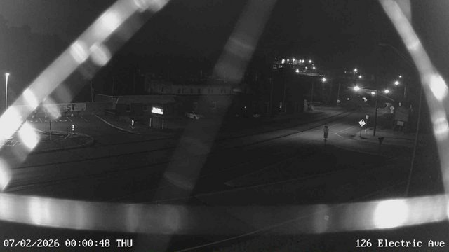 time-lapse frame, Electric Avenue - Lewistown webcam