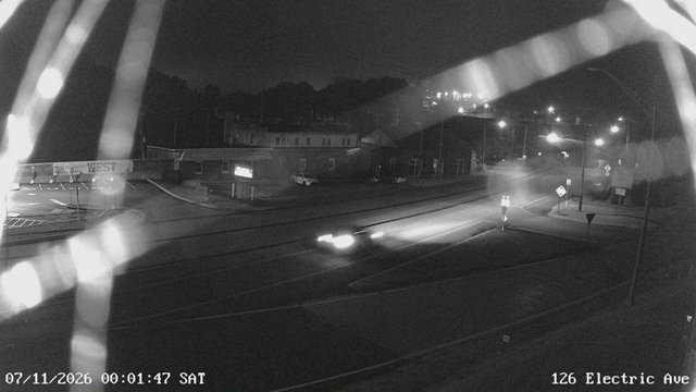 time-lapse frame, Electric Avenue - Lewistown webcam