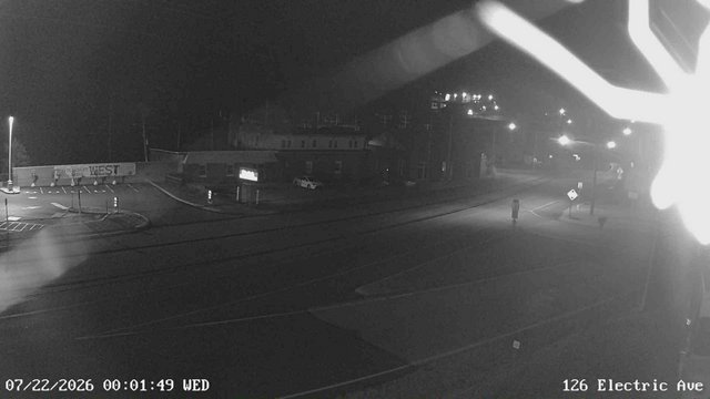 time-lapse frame, Electric Avenue - Lewistown webcam