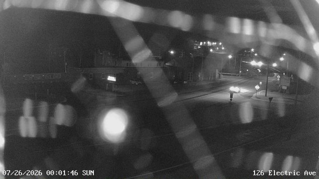 time-lapse frame, Electric Avenue - Lewistown webcam