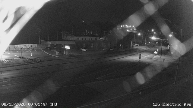 time-lapse frame, Electric Avenue - Lewistown webcam