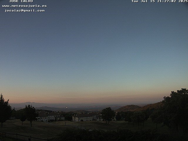 time-lapse frame, SOJUELA webcam