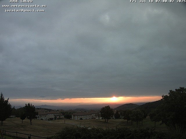 time-lapse frame, SOJUELA webcam