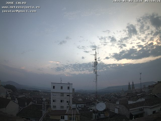time-lapse frame, LOGROÑO CENTRO webcam