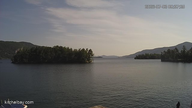 time-lapse frame, kitchelbay.com webcam