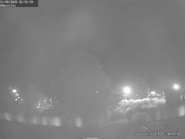 time-lapse frame, Abbeville, France webcam