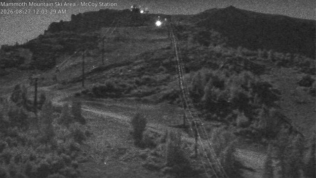 time-lapse frame, Mammoth McCoy webcam