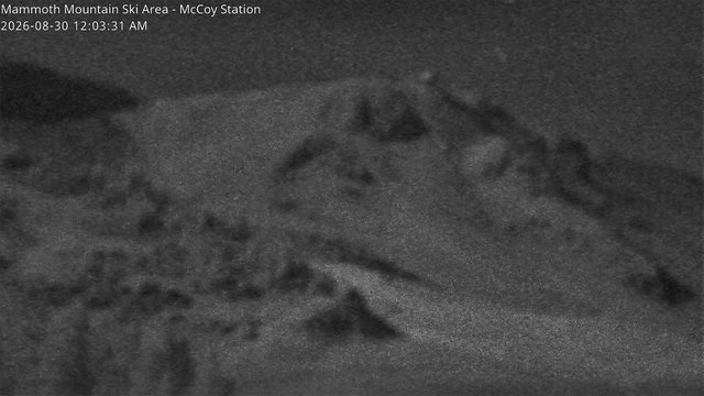time-lapse frame, Mammoth McCoy webcam