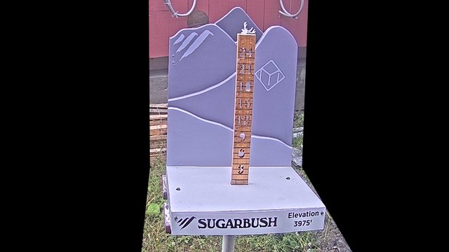 view from Sugarbush Summit Snow Stake on 2026-08-17
