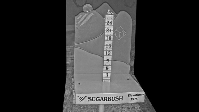 time-lapse frame, Sugarbush Summit Snow Stake webcam