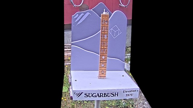 view from Sugarbush Summit Snow Stake on 2026-08-27