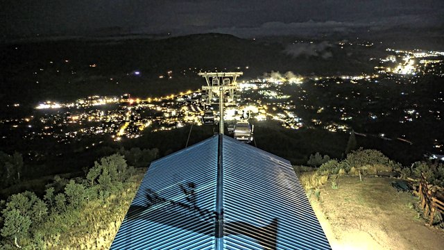 time-lapse frame, Steamboat Thunderhead webcam