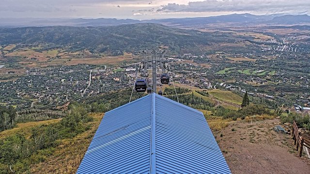 view from Steamboat Thunderhead on 2026-08-30