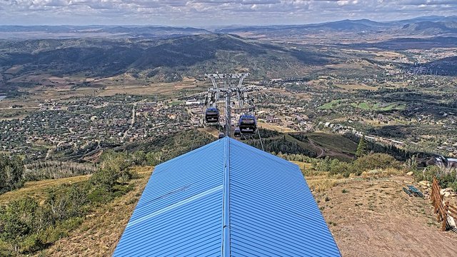 view from Steamboat Thunderhead on 2026-09-02