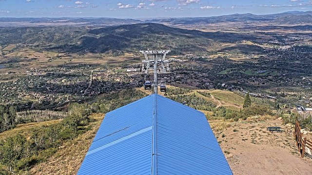 time-lapse frame, Steamboat Thunderhead webcam