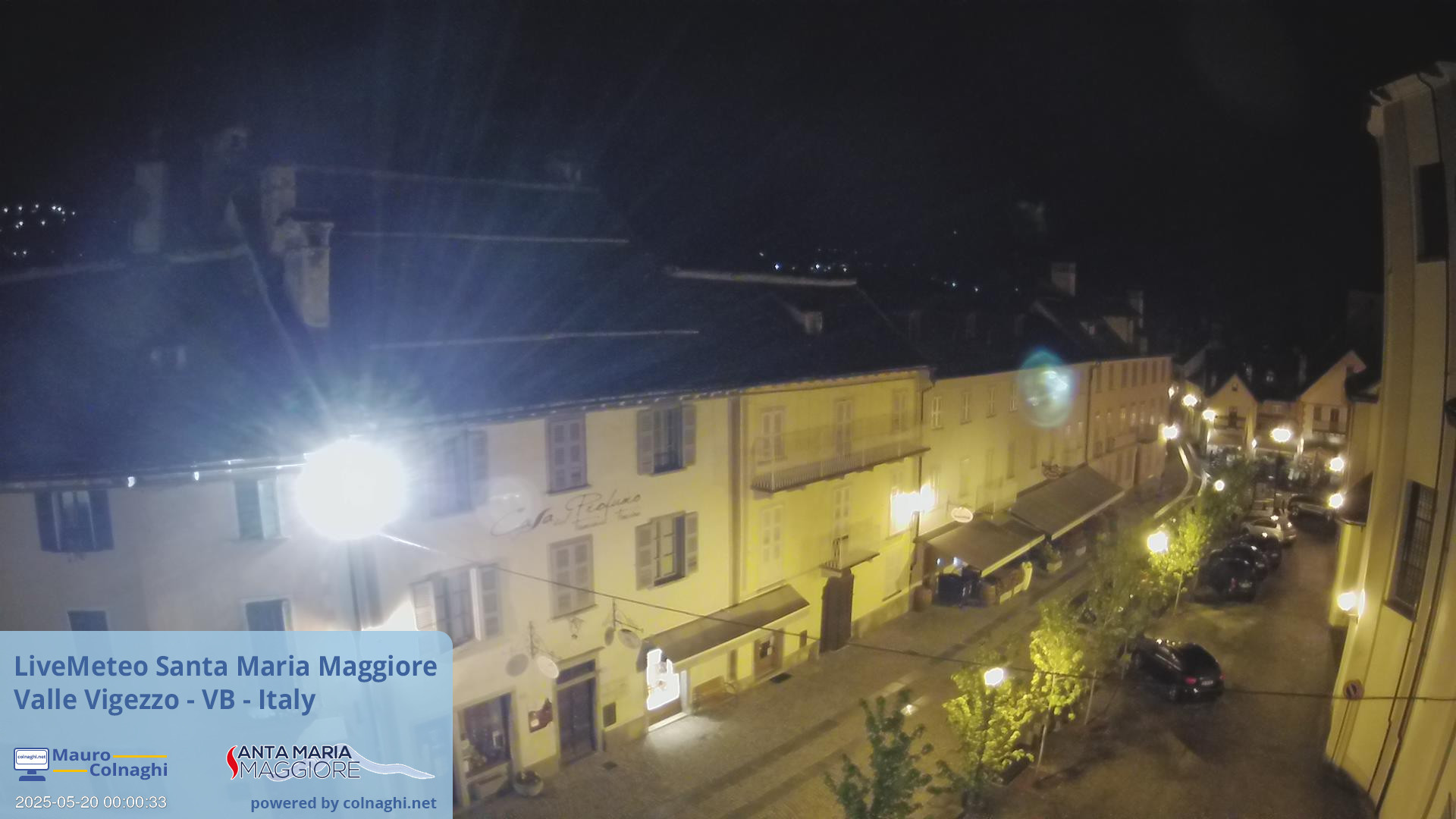 time-lapse frame, Santa Maria webcam