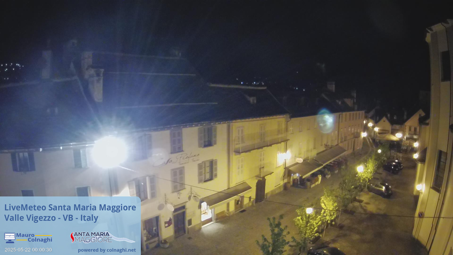time-lapse frame, Santa Maria webcam