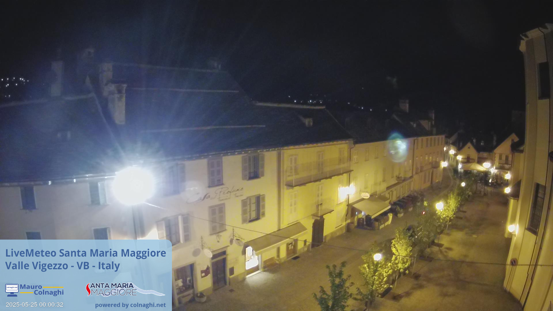 time-lapse frame, Santa Maria webcam