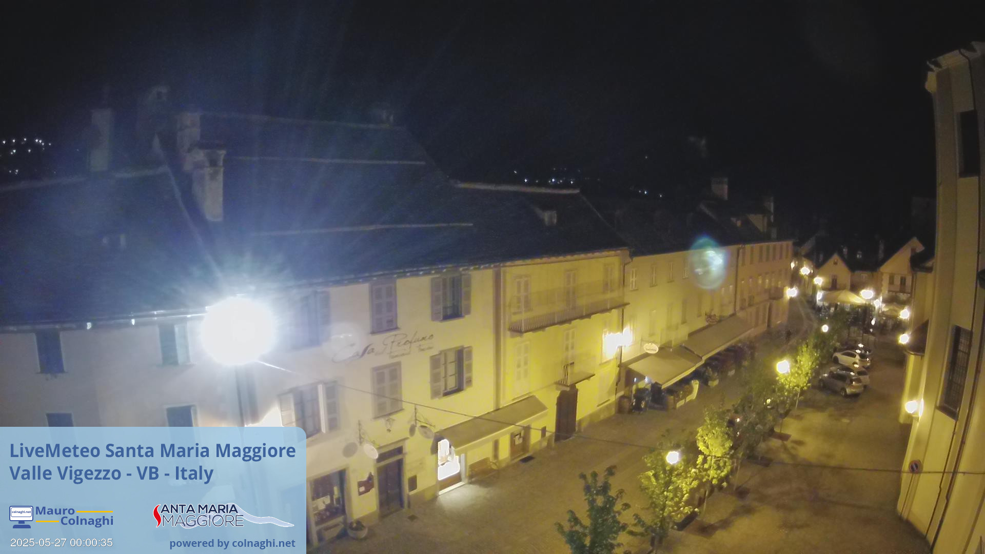 time-lapse frame, Santa Maria webcam