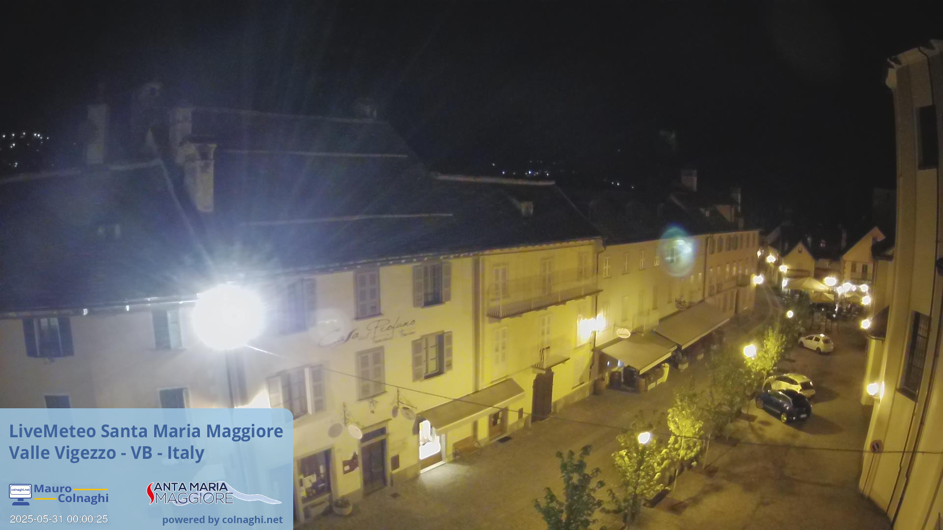 time-lapse frame, Santa Maria webcam