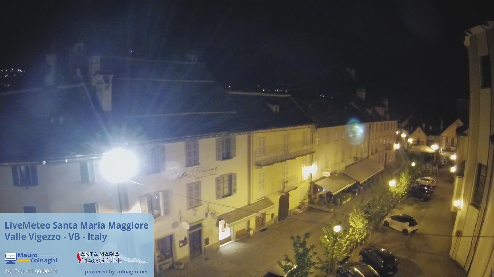 time-lapse frame, Santa Maria webcam