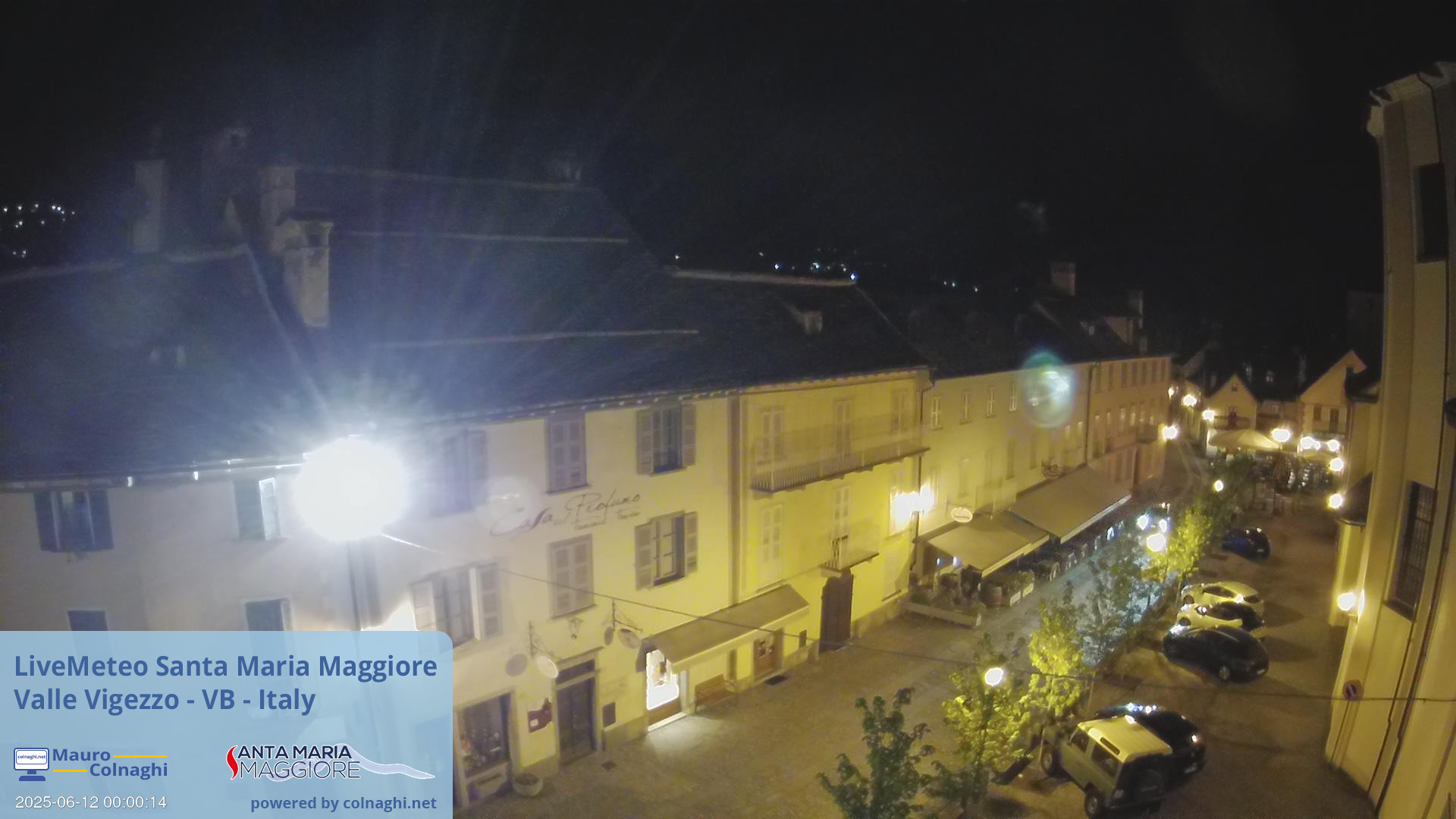 time-lapse frame, Santa Maria webcam