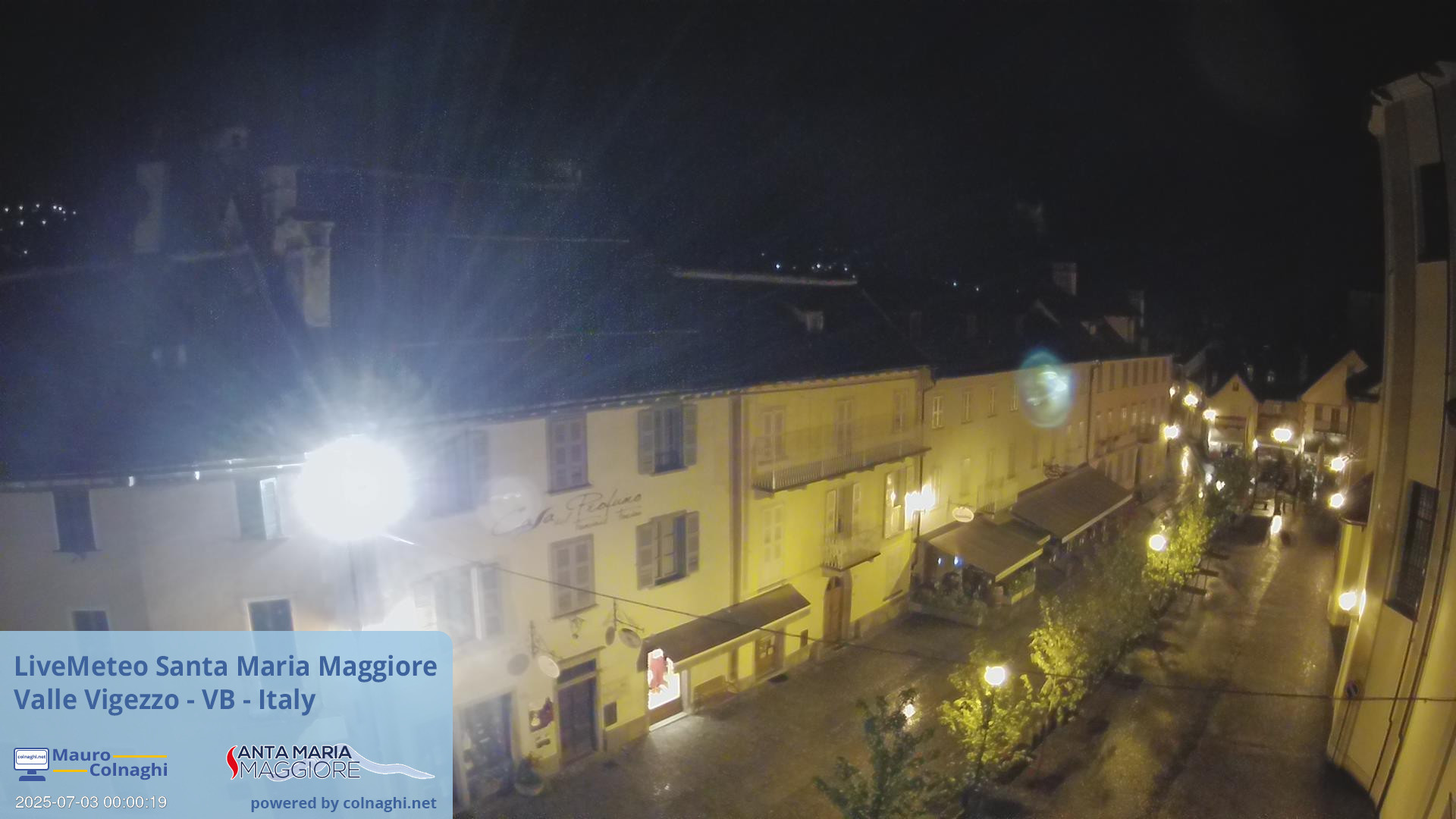 time-lapse frame, Santa Maria webcam
