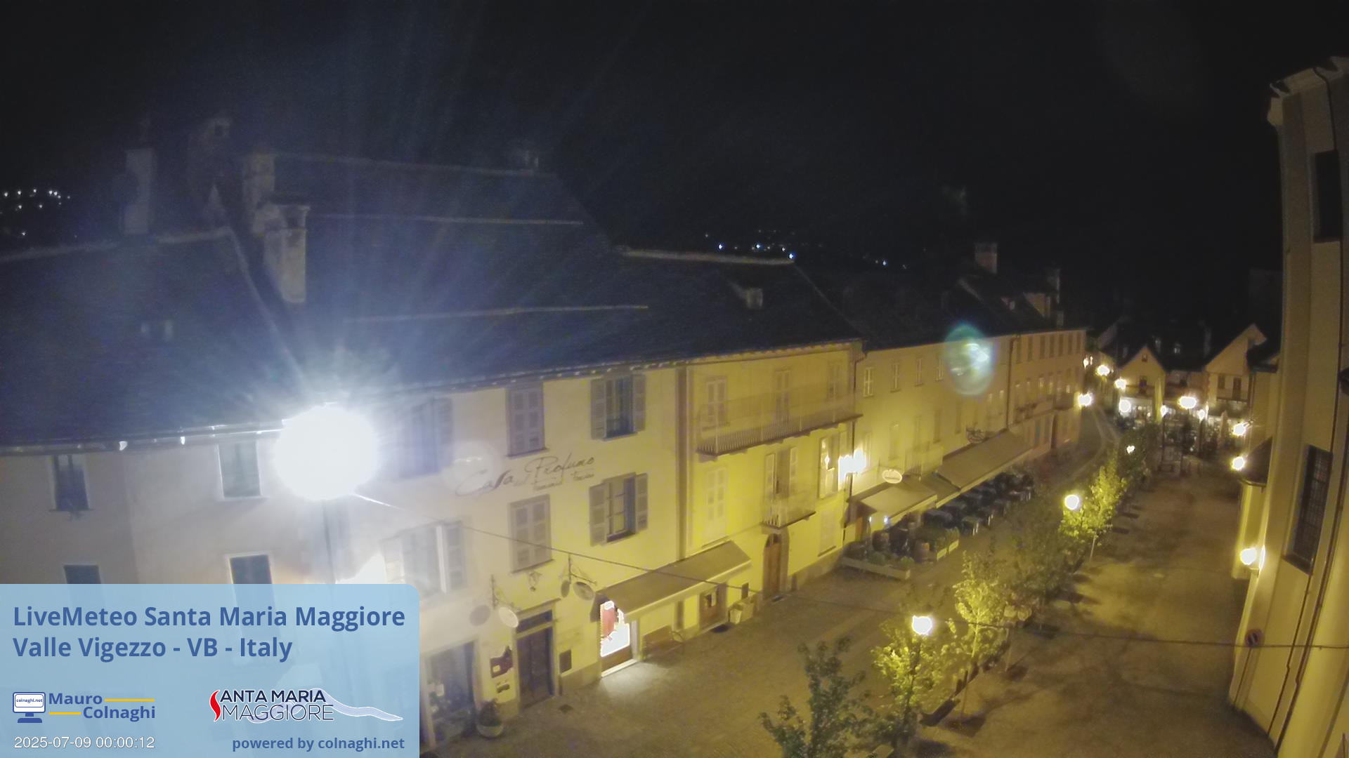 time-lapse frame, Santa Maria webcam