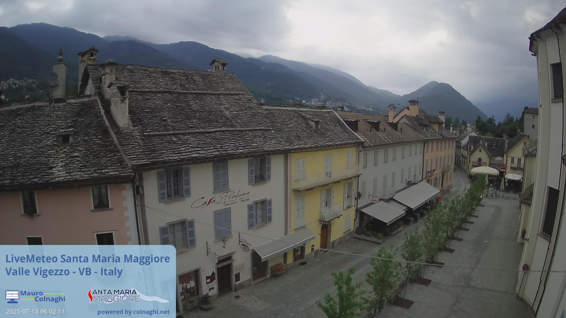 time-lapse frame, Santa Maria webcam