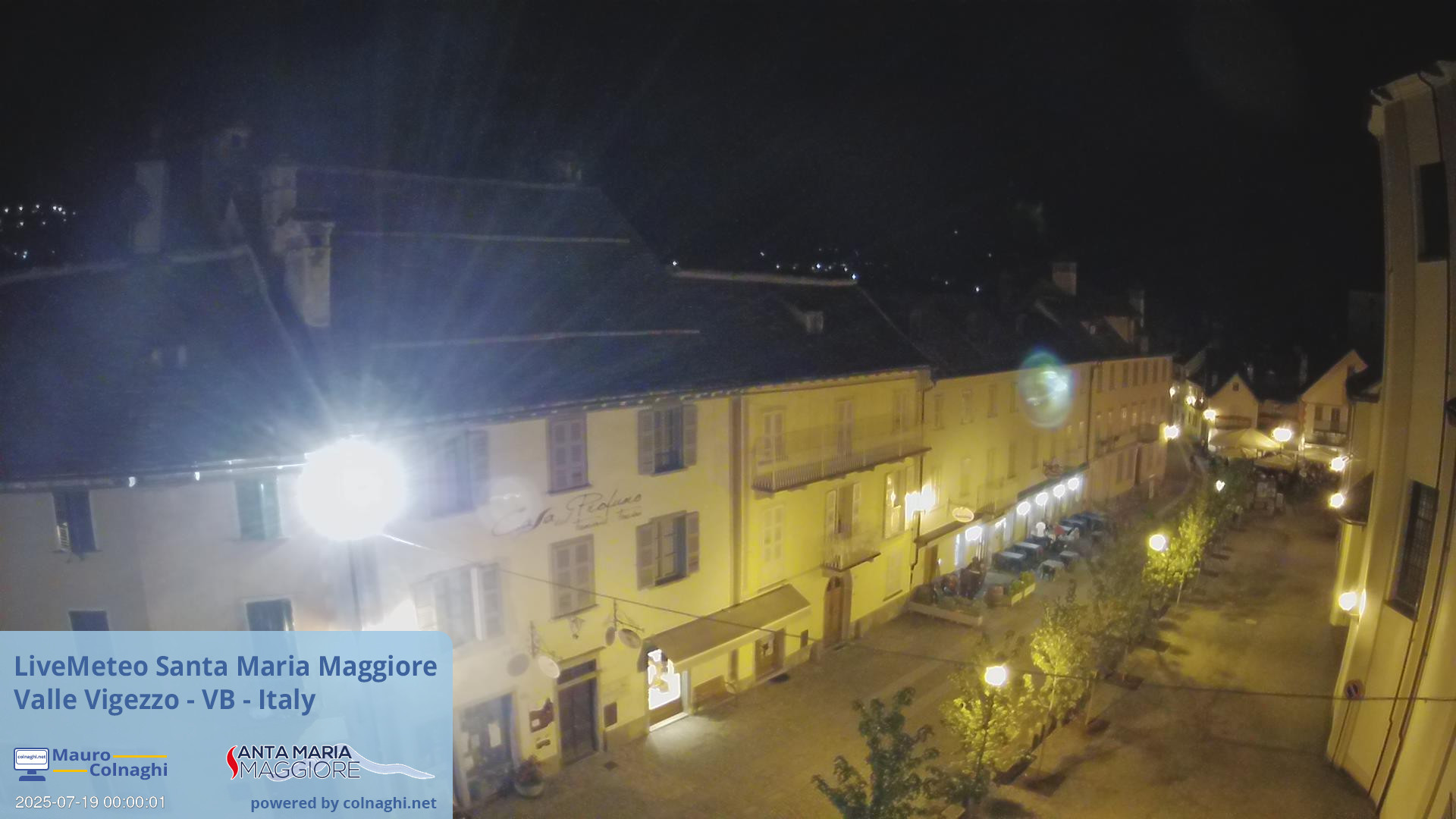 time-lapse frame, Santa Maria webcam