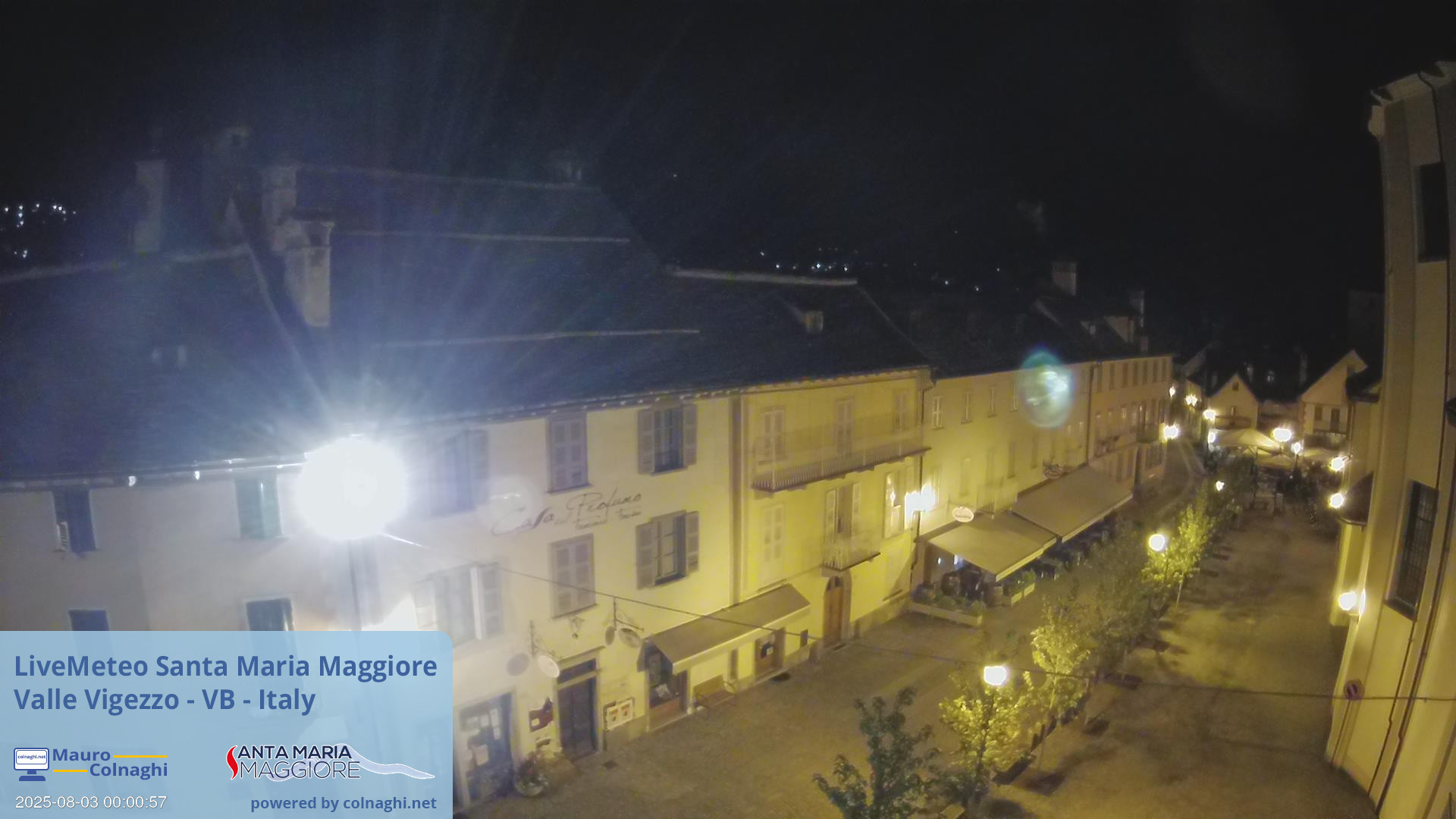 time-lapse frame, Santa Maria webcam