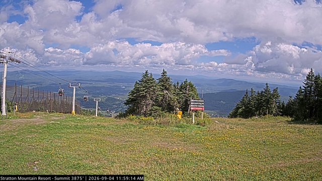 time-lapse frame, Stratton Summit webcam