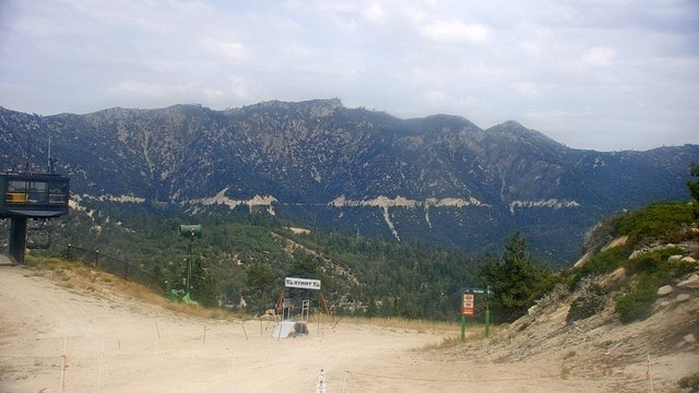 view from Snow Valley Peak Cam on 2026-08-27