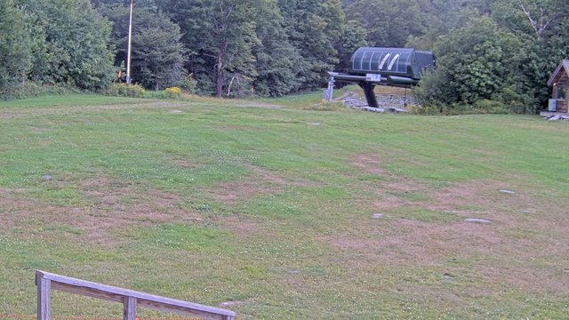 view from Sugarbush North Lynx Lift on 2026-08-25