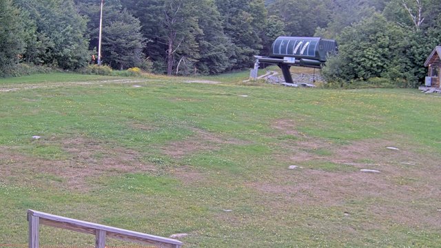 view from Sugarbush North Lynx Lift on 2026-08-27