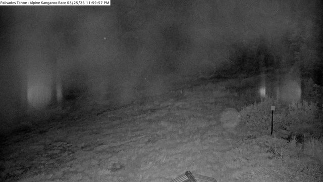 time-lapse frame, Palisades Tahoe Alpine Race webcam