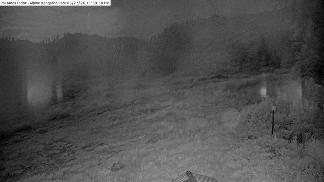 time-lapse frame, Palisades Tahoe Alpine Race webcam