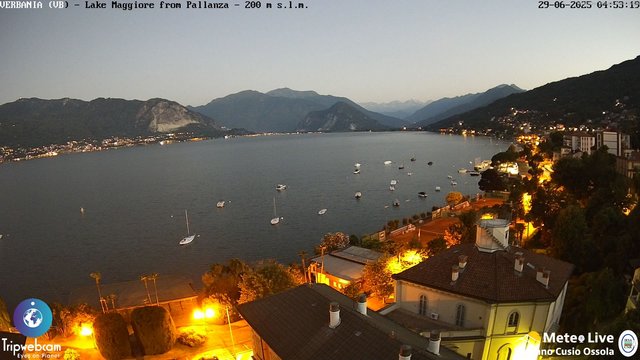 time-lapse frame, Verbania vista ovest webcam