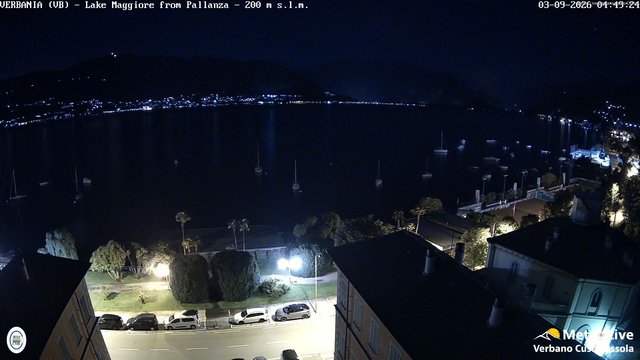 time-lapse frame, Verbania vista ovest webcam