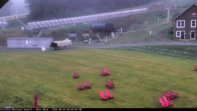 view from Stratton Main Base on 2026-08-23