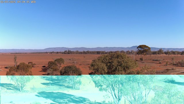 time-lapse frame, West webcam