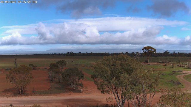 time-lapse frame, West webcam