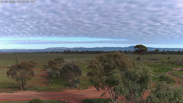 time-lapse frame, West webcam